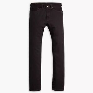 NWT - Levi’s 505 Men’s Regular Fit Jeans, Black-Non Stretch - Size 40Wx34L